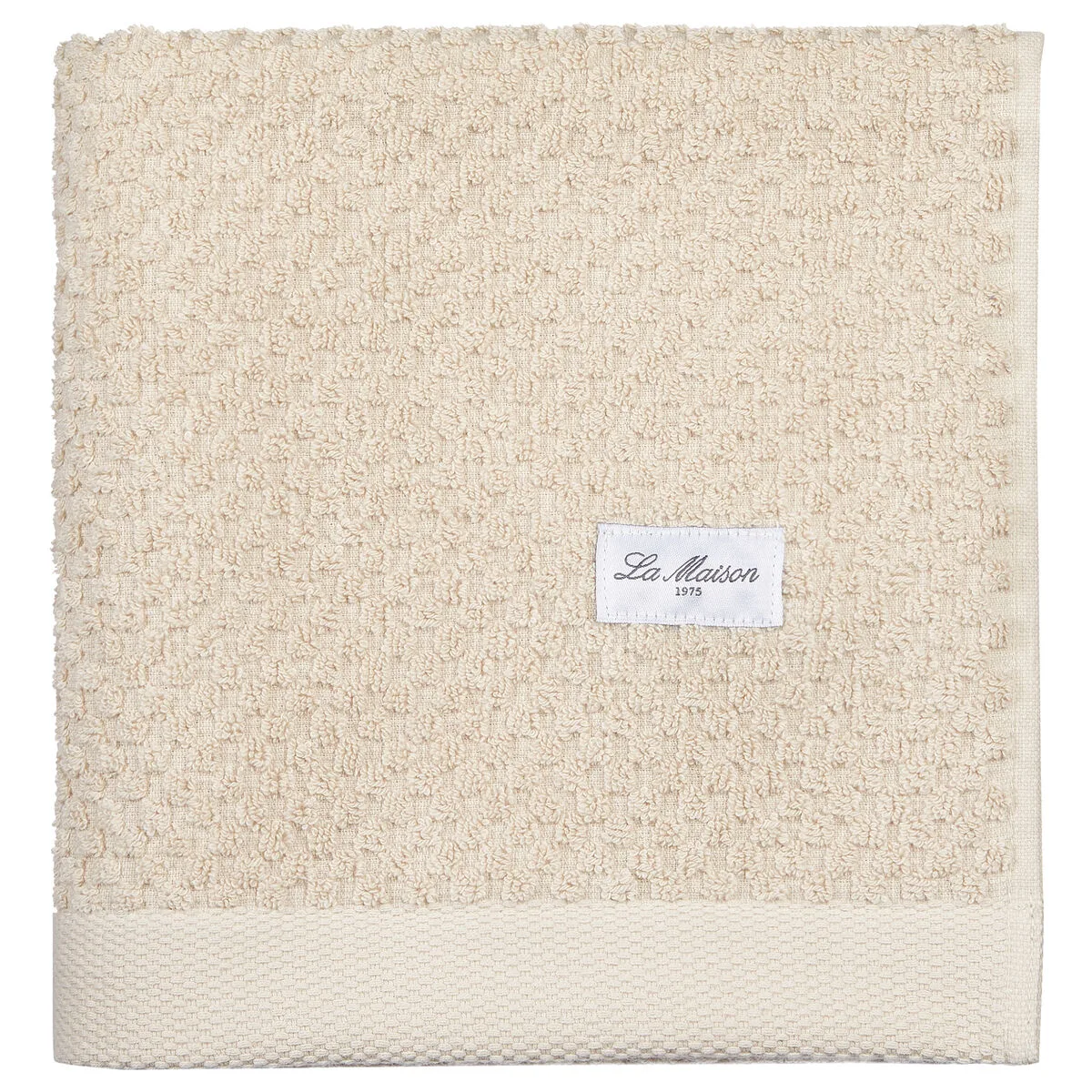 TOALLA DE BAÑO LA MAISON BEIGE 100 % ALGODÓN 30 X 50 CM