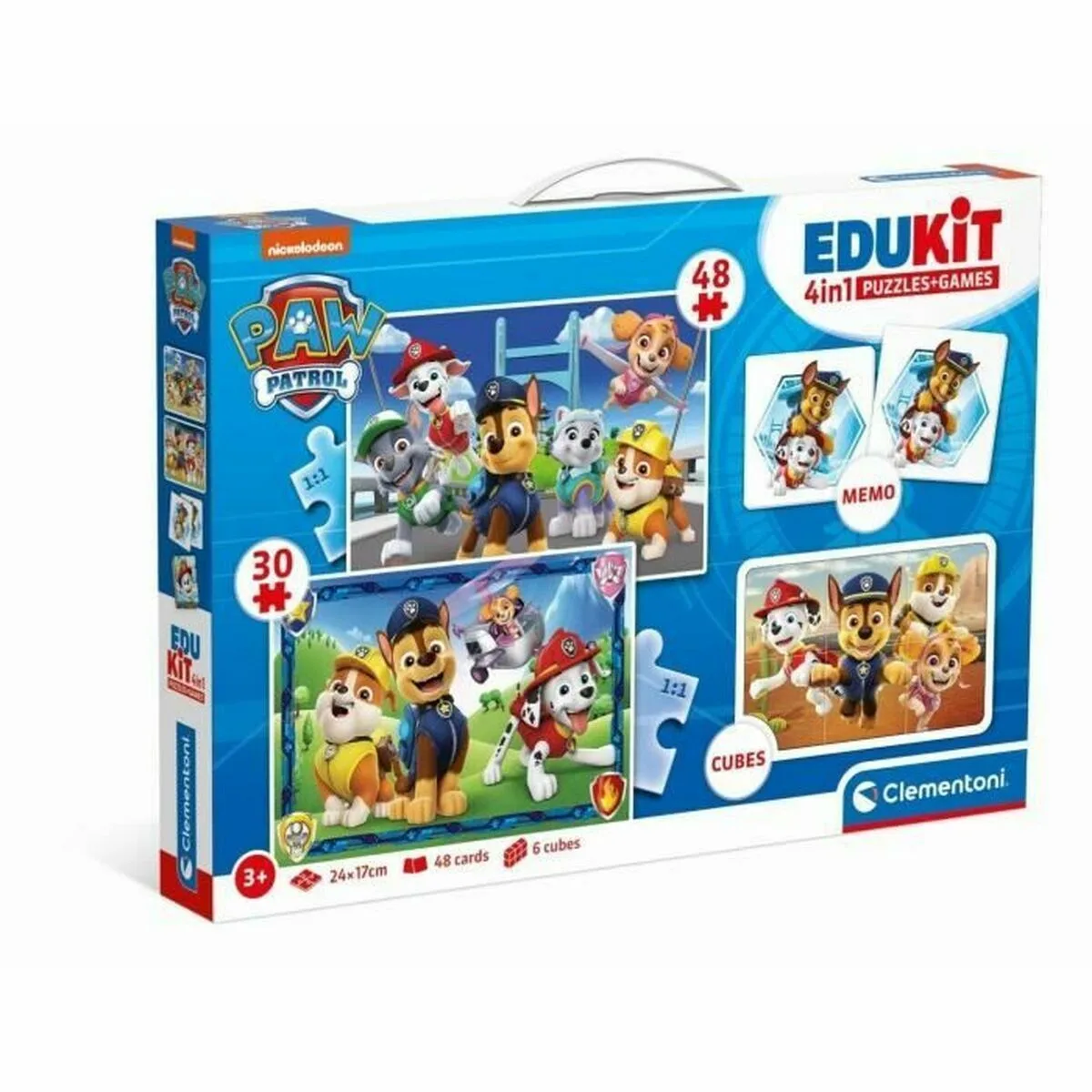 SET DE 4 PUZZLES CLEMENTONI