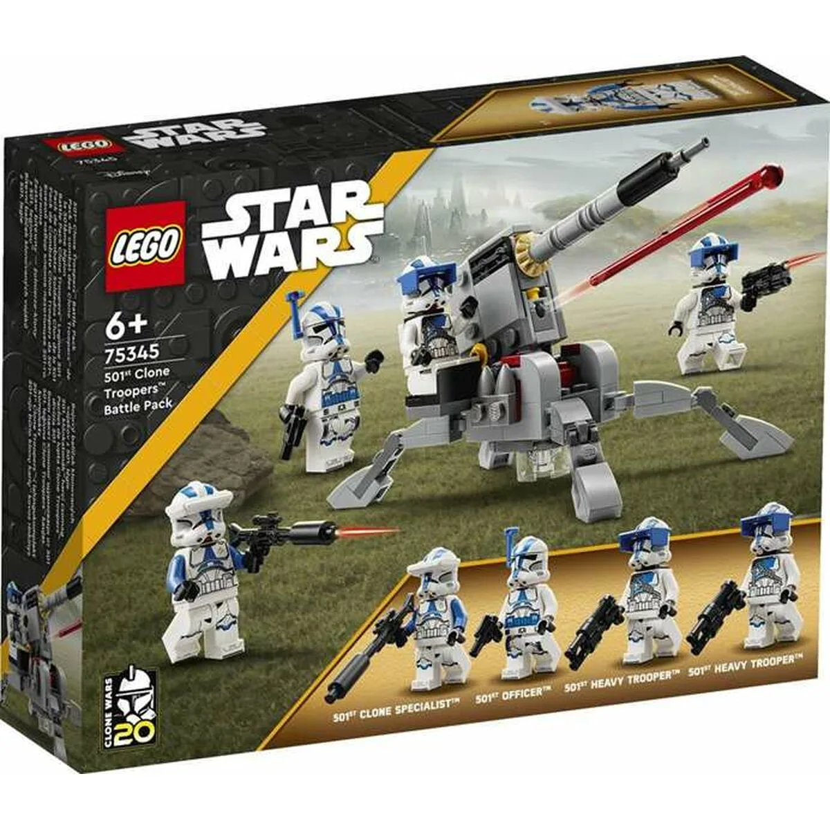 JUEGO DE CONSTRUCCIÓN LEGO 75345 STAR WARS MULTICOLOR 119 PIEZAS