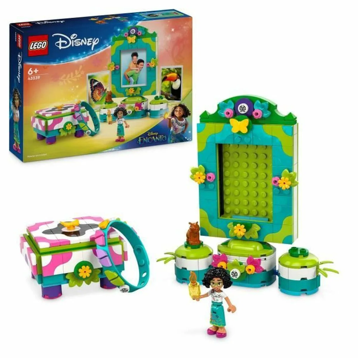 JUEGO DE CONSTRUCCIÓN LEGO DISNEY ENCANTO 43239 MIRABEL'S PHOTO FRAME AND JEWELRY BOX MULTICOLOR