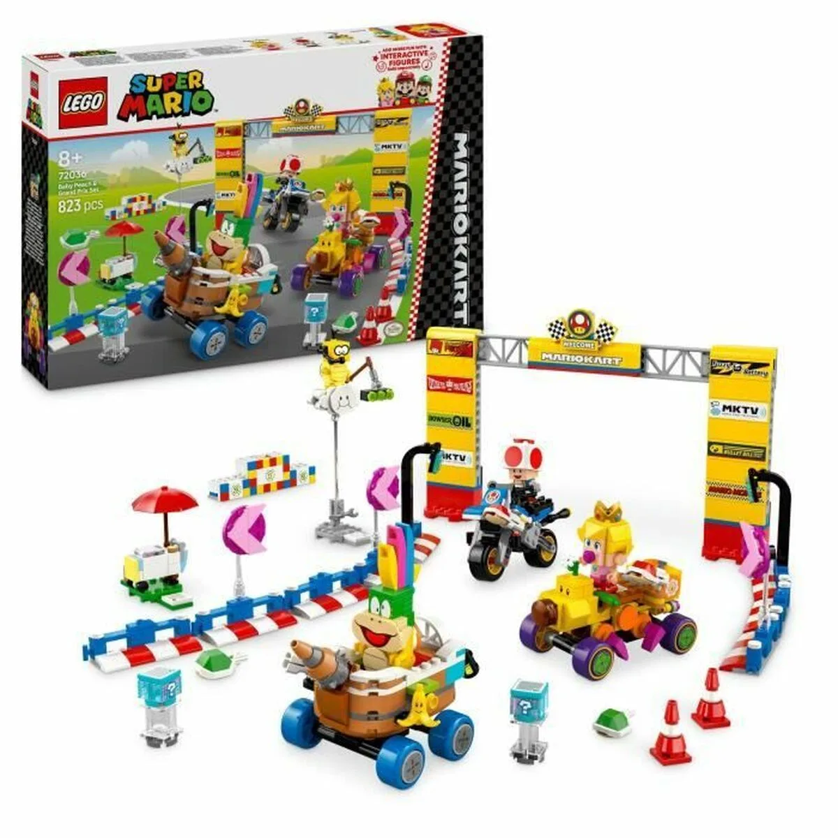 JUEGO DE CONSTRUCCIÓN LEGO SUPER MARIO 72036 MARIO KART