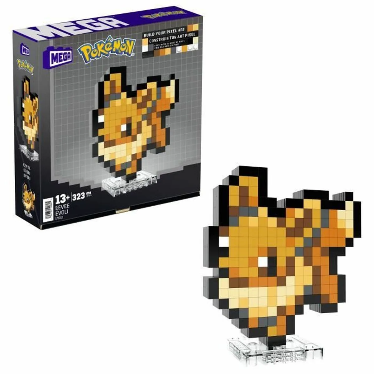 JUEGO DE CONSTRUCCIÓN MEGA BRANDS POKÉMON EEVEE