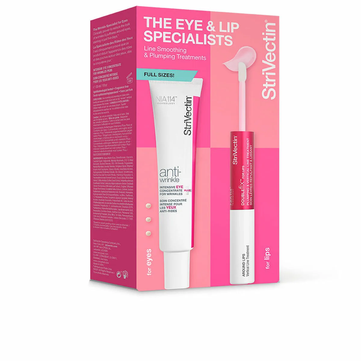 SET DE COSMÉTICA UNISEX STRIVECTIN THE EYE & LIPS SPECIALISTS 2 PIEZAS