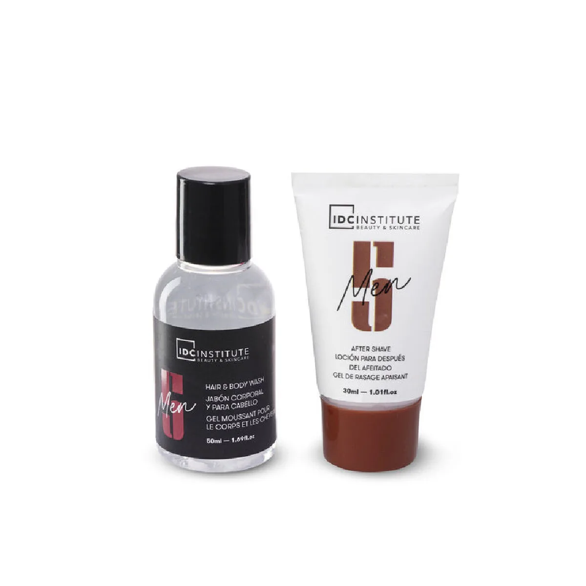 SET DE COSMÉTICA HOMBRE IDC INSTITUTE MEN BALL 2 PIEZAS