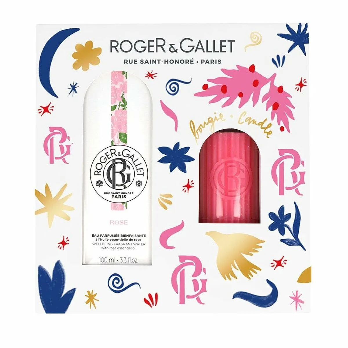 SET DE PERFUME MUJER ROGER & GALLET AGUA PERFUMADA BIENESTAR 2 PIEZAS