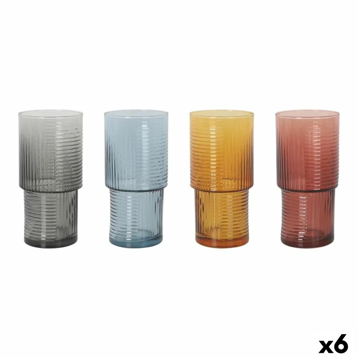 SET DE VASOS LAV HLN376PFT.61 4 PIEZAS (6 UNIDADES)