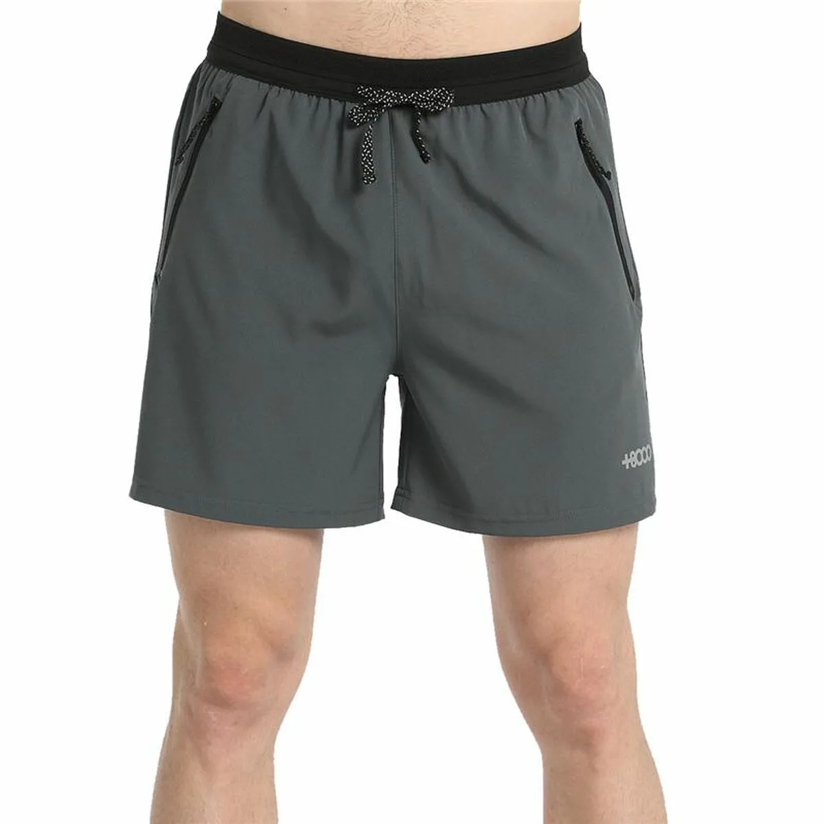 PANTALÓN CORTO DEPORTIVO +8000 YURACO GRIS