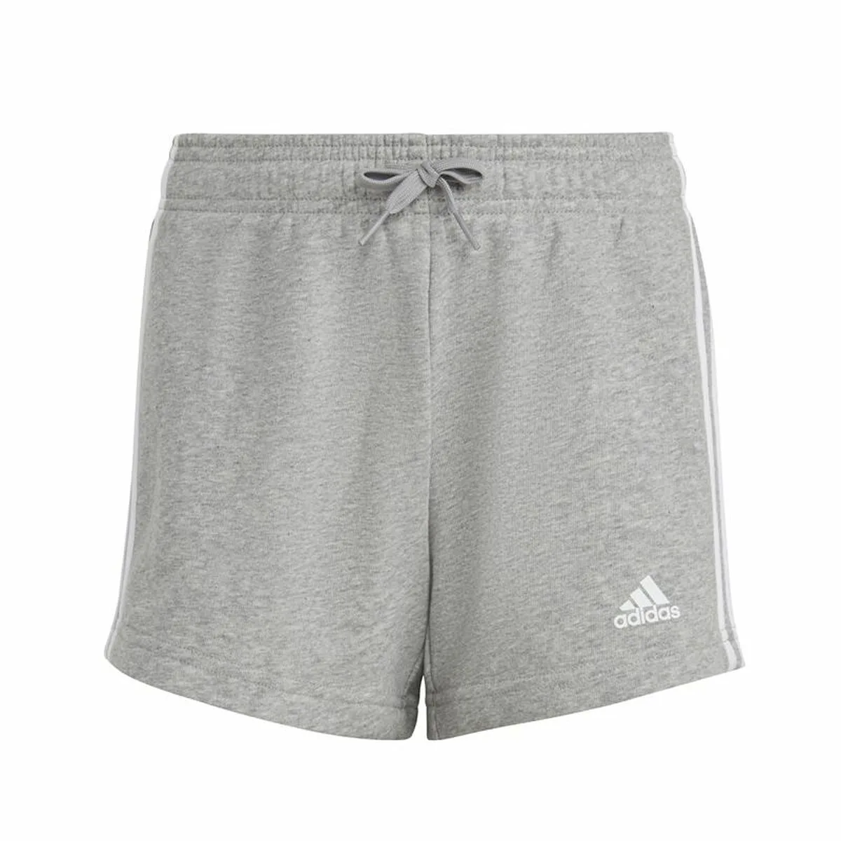 PANTALÓN CORTO DEPORTIVO ADIDAS ESSENTIALS 3B GRIS