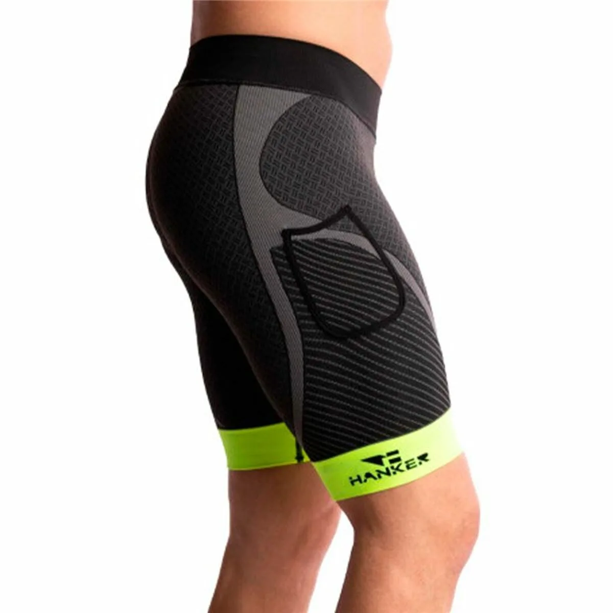 PANTALÓN CORTO DEPORTIVO HANKER GRIS