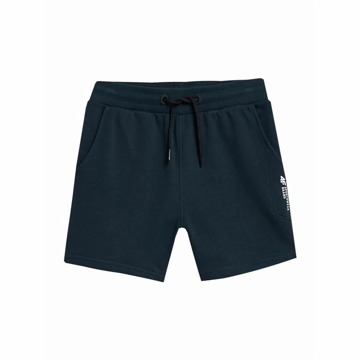 PANTALONES CORTOS DEPORTIVOS PARA NIÑOS 4F M049  AZUL OSCURO