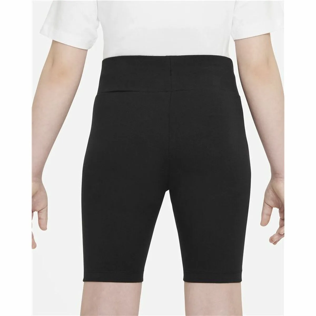 PANTALONES CORTOS DEPORTIVOS PARA NIÑOS JORDAN ESSENTIALS BIKE NEGRO