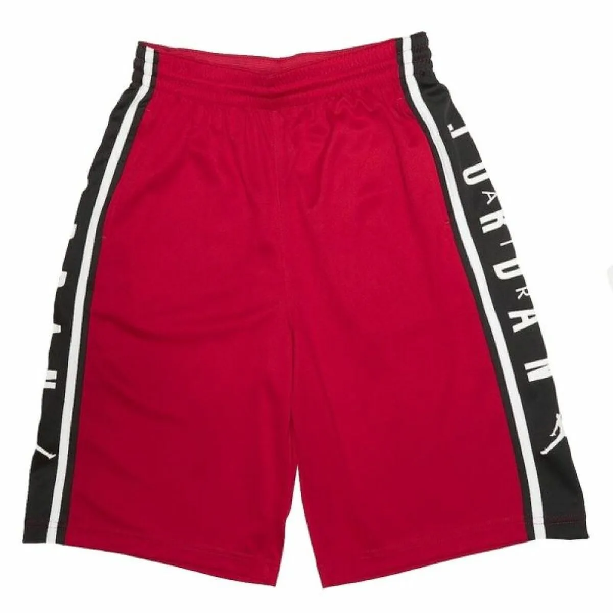 PANTALONES CORTOS DEPORTIVOS PARA NIÑOS JORDAN JDB AIR JORDAN HBR BALL SHORT 957115 R78 ROJO