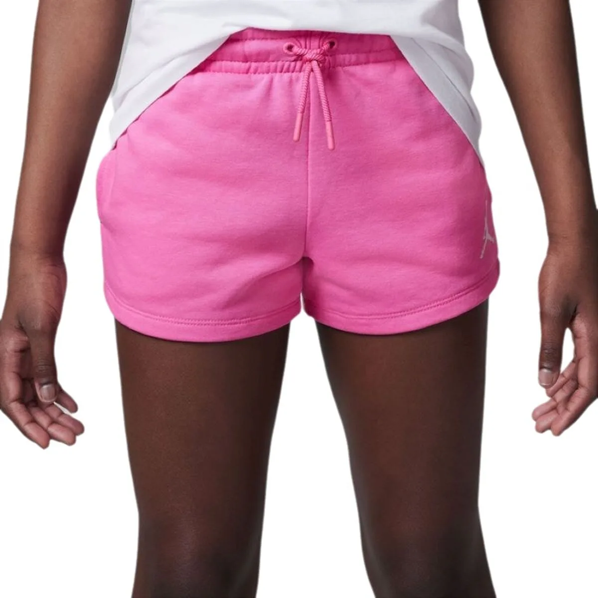 PANTALONES CORTOS DEPORTIVOS PARA NIÑOS JORDAN JDG JORDAN ESSENTIALS SHORT 45A771 P5D ROSA