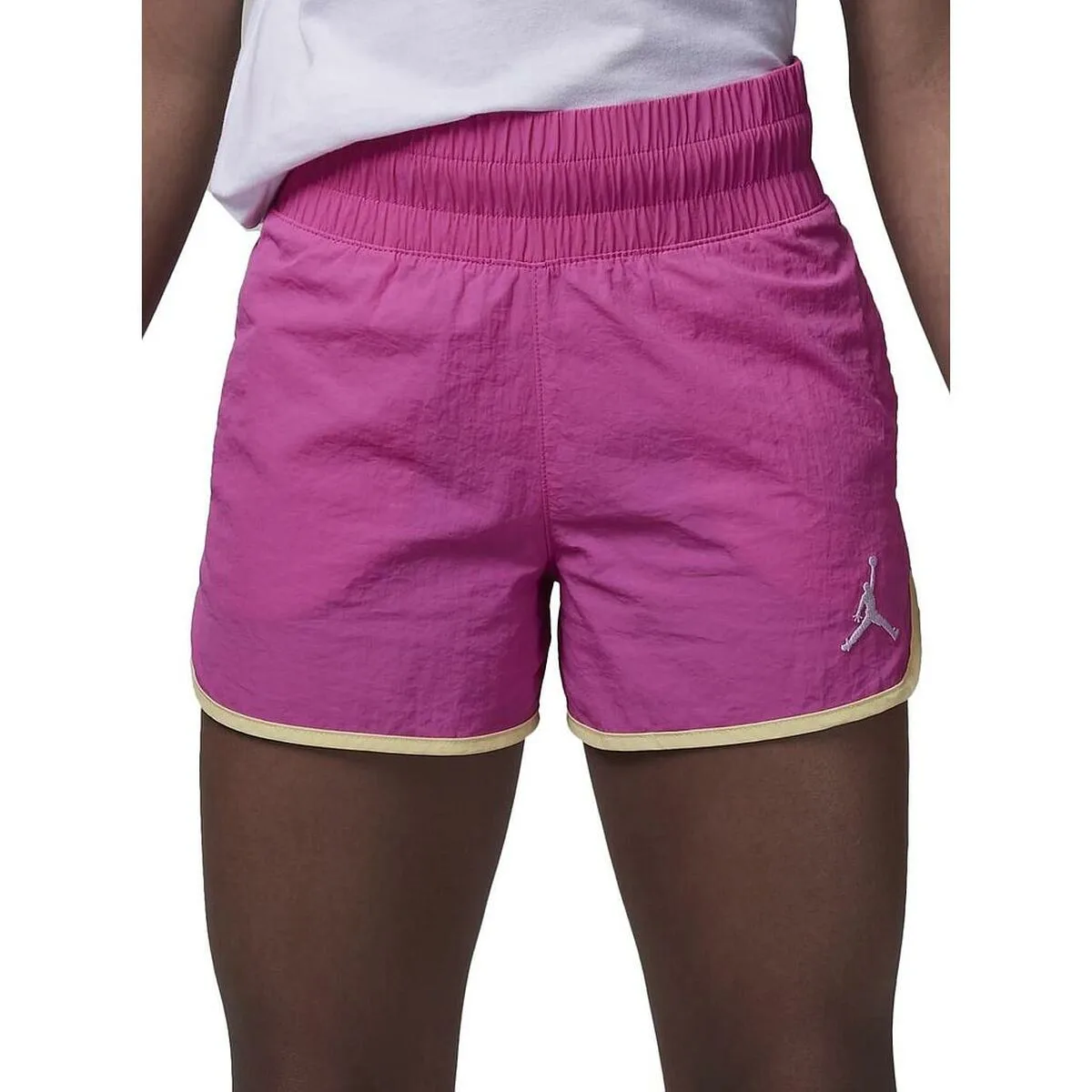 PANTALONES CORTOS DEPORTIVOS PARA NIÑOS JORDAN KSA LEMONADE STAND SHORT 45D170 P5D ROSA