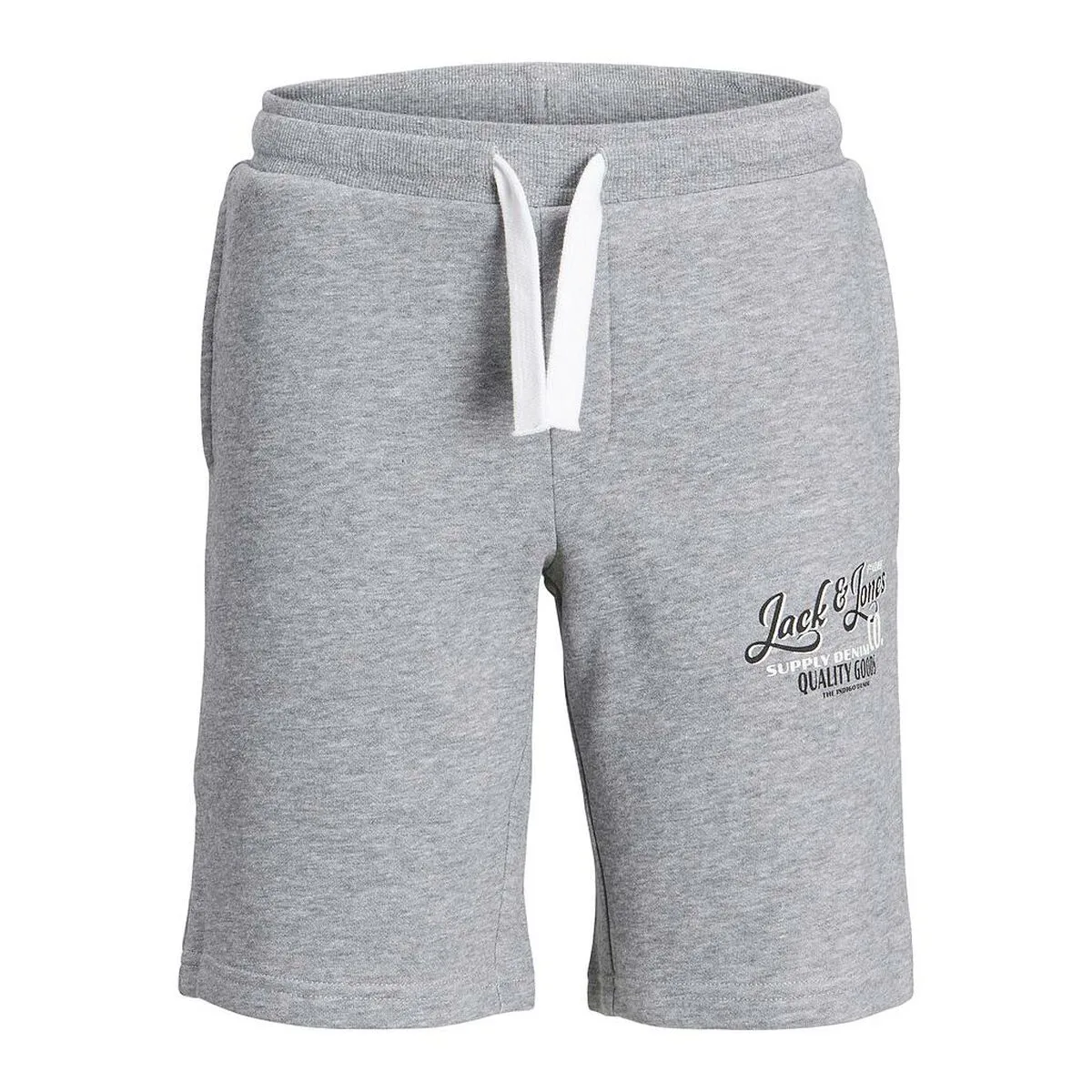 PANTALONES CORTOS DEPORTIVOS PARA NIÑOS JPSTANDY JACK & JONES 12225211 GRIS
