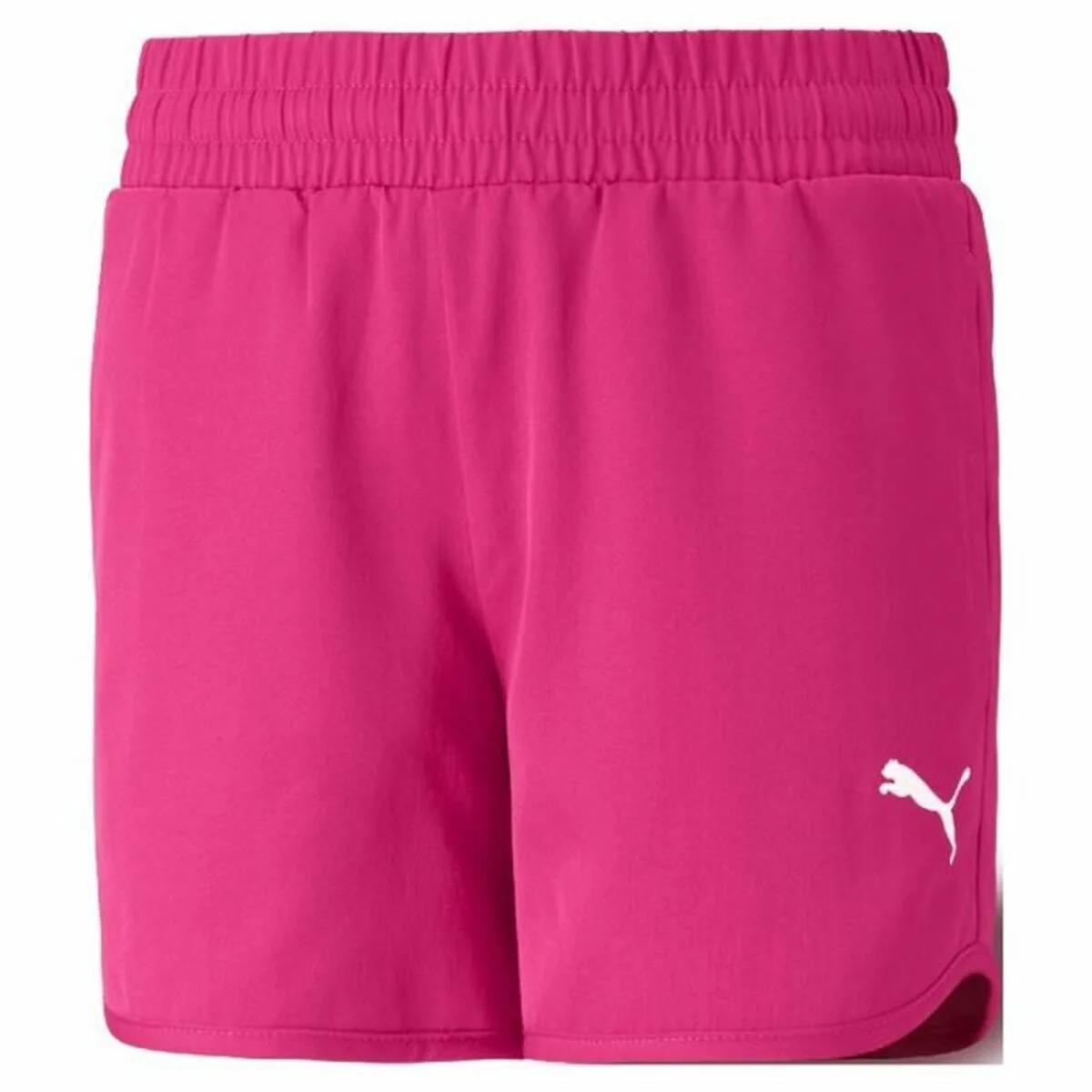 PANTALONES CORTOS DEPORTIVOS PARA NIÑOS PUMA ACTIVES FUCSIA