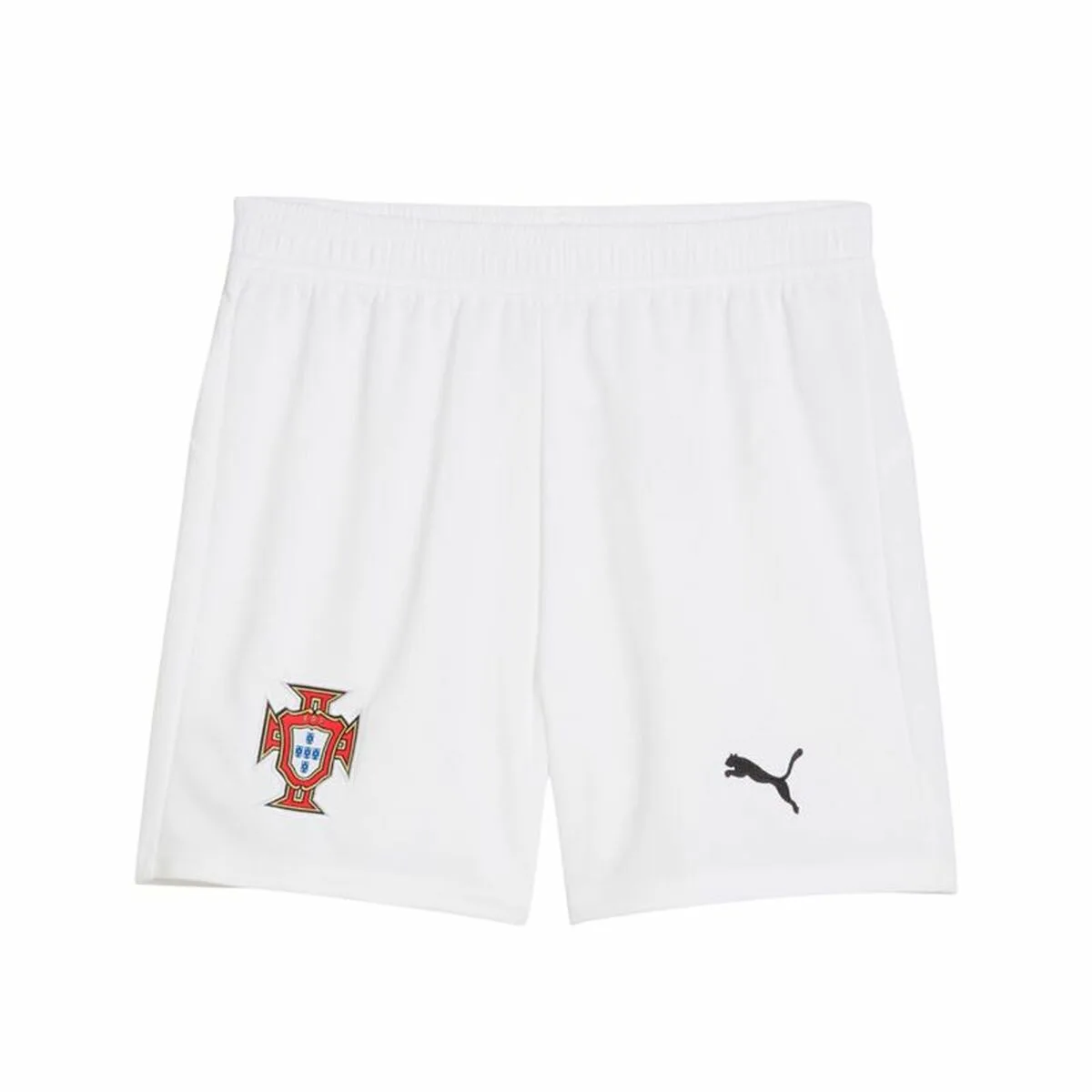 PANTALONES CORTOS DEPORTIVOS PARA NIÑOS PUMA PORTUGAL BLANCO
