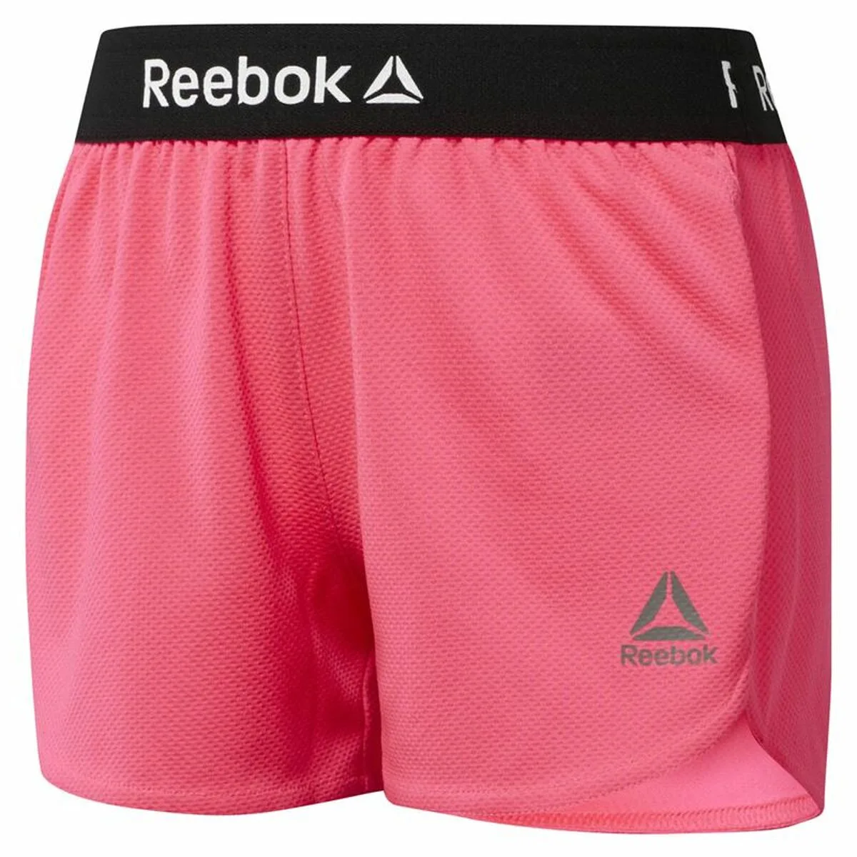 PANTALONES CORTOS DEPORTIVOS PARA NIÑOS REEBOK ROSA