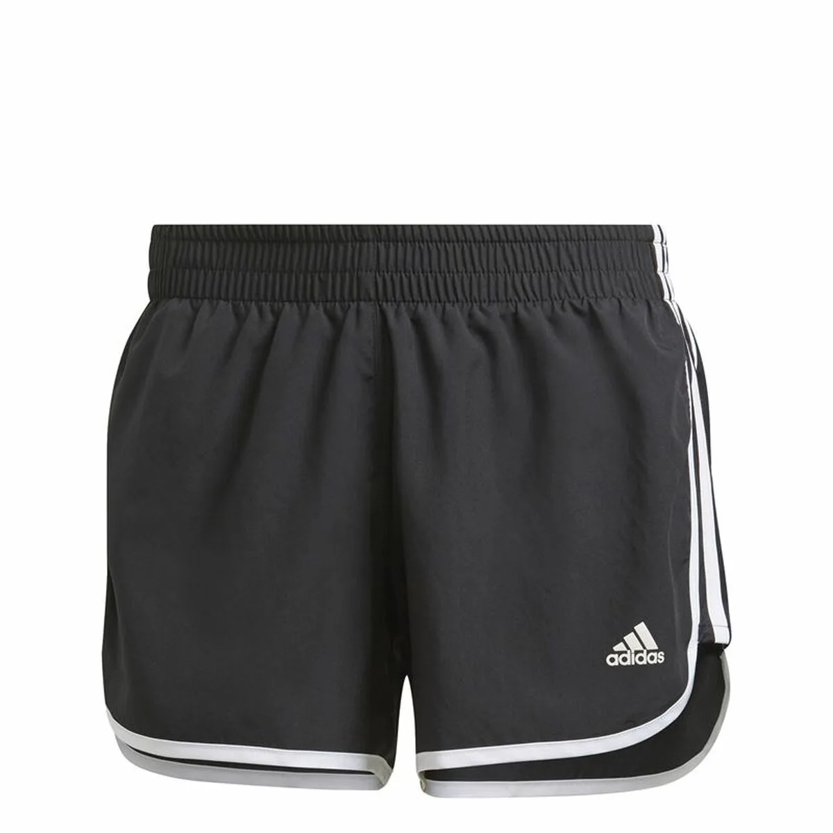 PANTALONES CORTOS DEPORTIVOS PARA MUJER ADIDAS MARATHON 20 NEGRO 4"