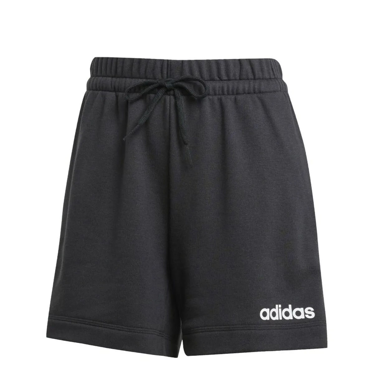 PANTALONES CORTOS DEPORTIVOS PARA MUJER ADIDAS W LIN FT SHO JG8639 NEGRO