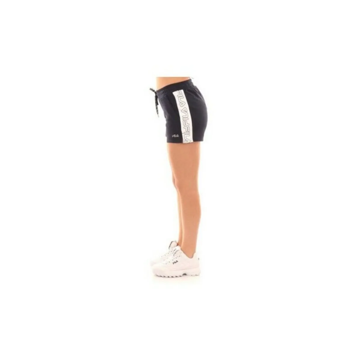 PANTALONES CORTOS DEPORTIVOS PARA MUJER FILA 683073.G13 AZUL MARINO