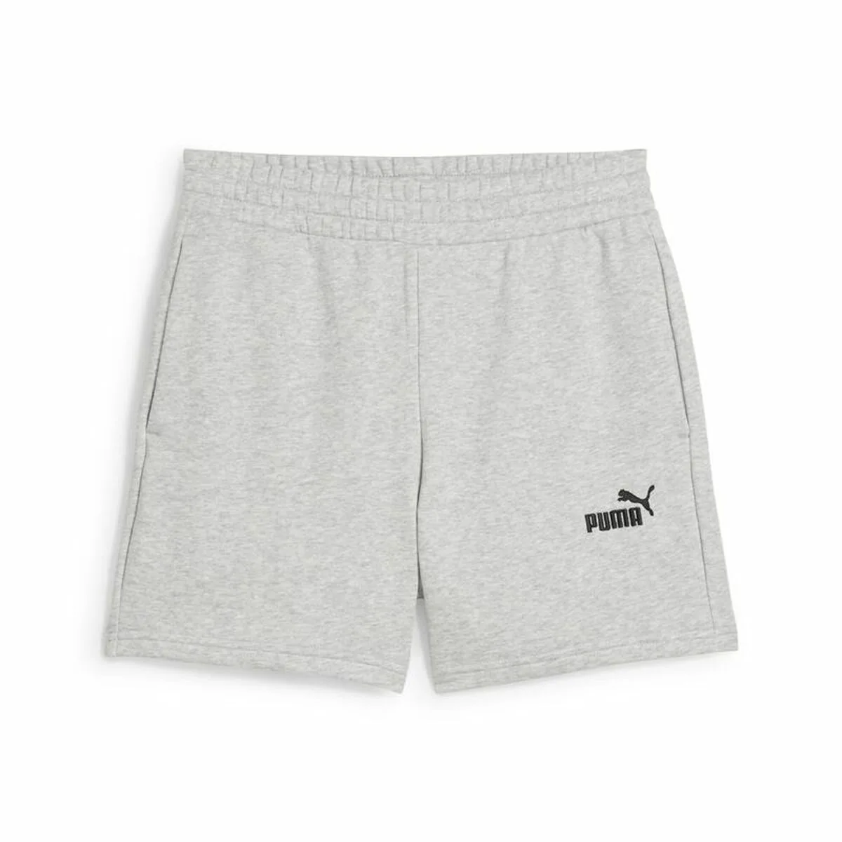 PANTALONES CORTOS DEPORTIVOS PARA MUJER PUMA ESSENTIALS GRIS