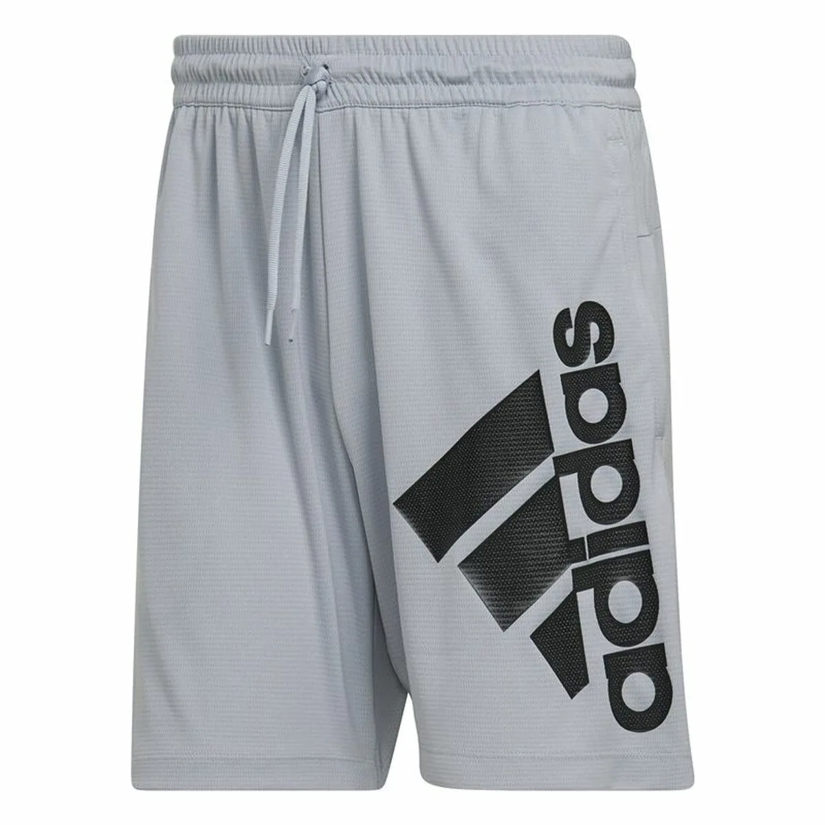 PANTALONES CORTOS DEPORTIVOS PARA HOMBRE ADIDAS BIG BADGE OF SPORT GRIS 9"