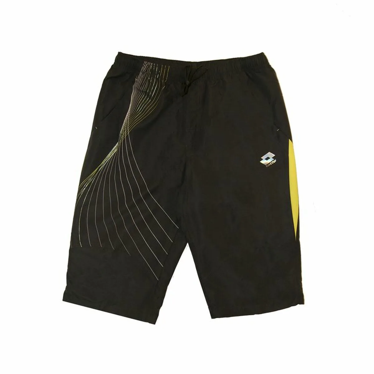 PANTALONES CORTOS DEPORTIVOS PARA HOMBRE LOTTO MID FLUID GRIS