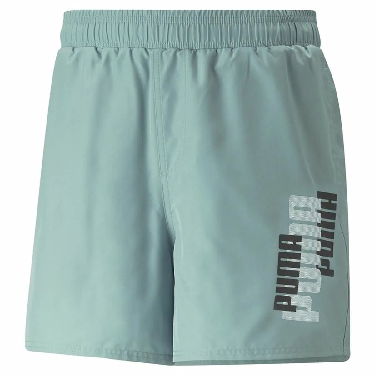 PANTALONES CORTOS DEPORTIVOS PARA HOMBRE PUMA ESS+ LOGO POWER AGUAMARINA