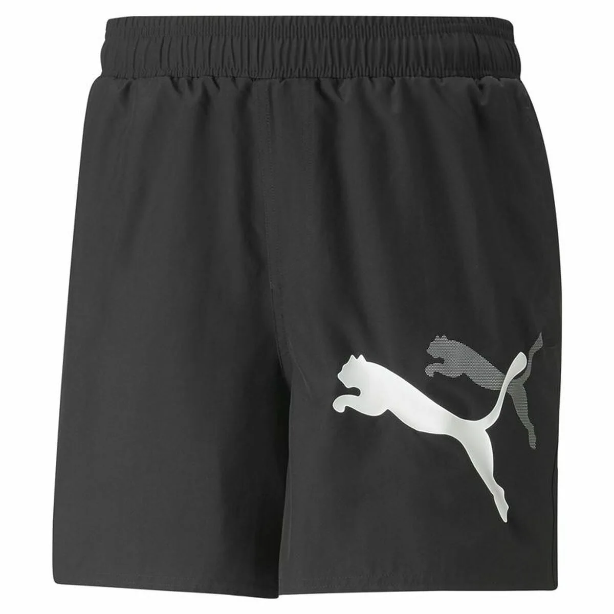 PANTALONES CORTOS DEPORTIVOS PARA HOMBRE PUMA ESS+ LOGO POWER CAT FOR ALL TIME NEGRO