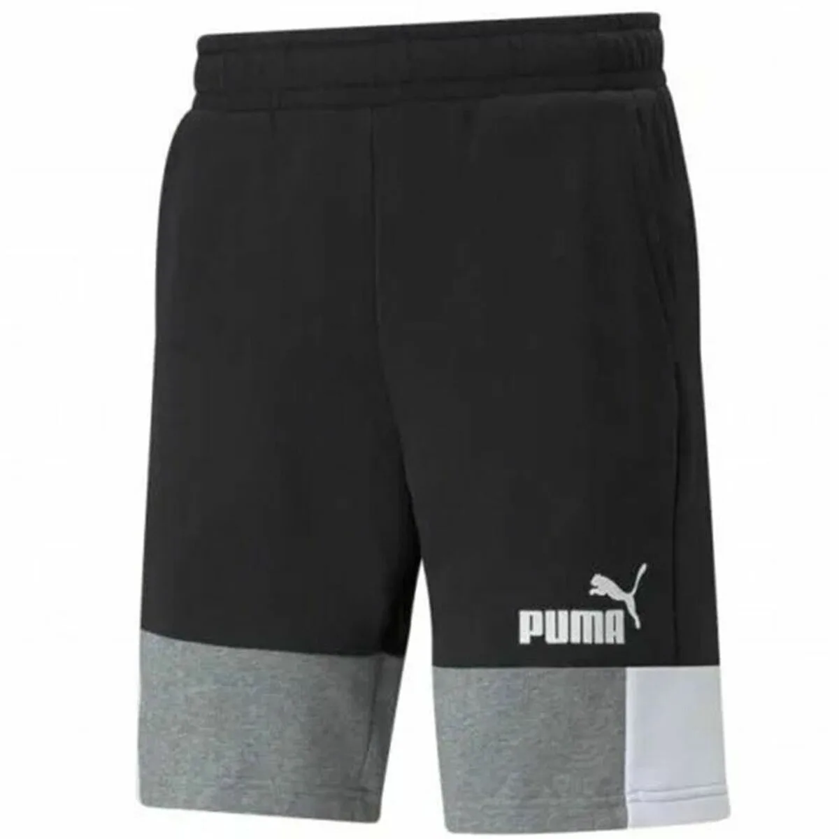 PANTALONES CORTOS DEPORTIVOS PARA HOMBRE PUMA ESSENTIALS+ NEGRO