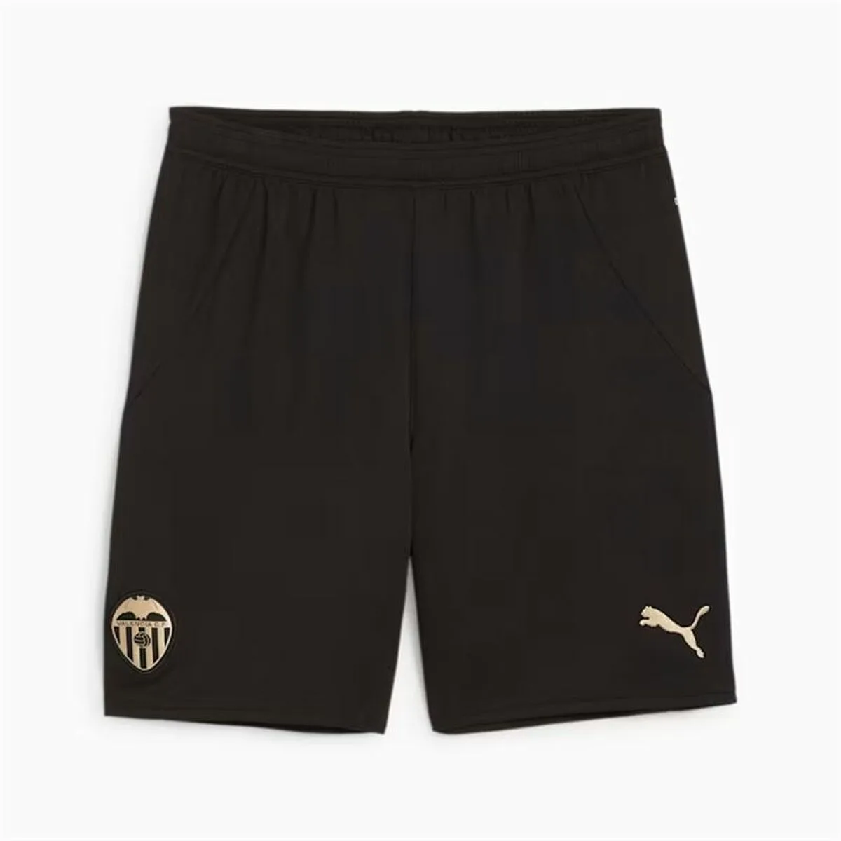 PANTALONES CORTOS DEPORTIVOS PARA HOMBRE PUMA VALENCIA.C.F 24/25 NEGRO
