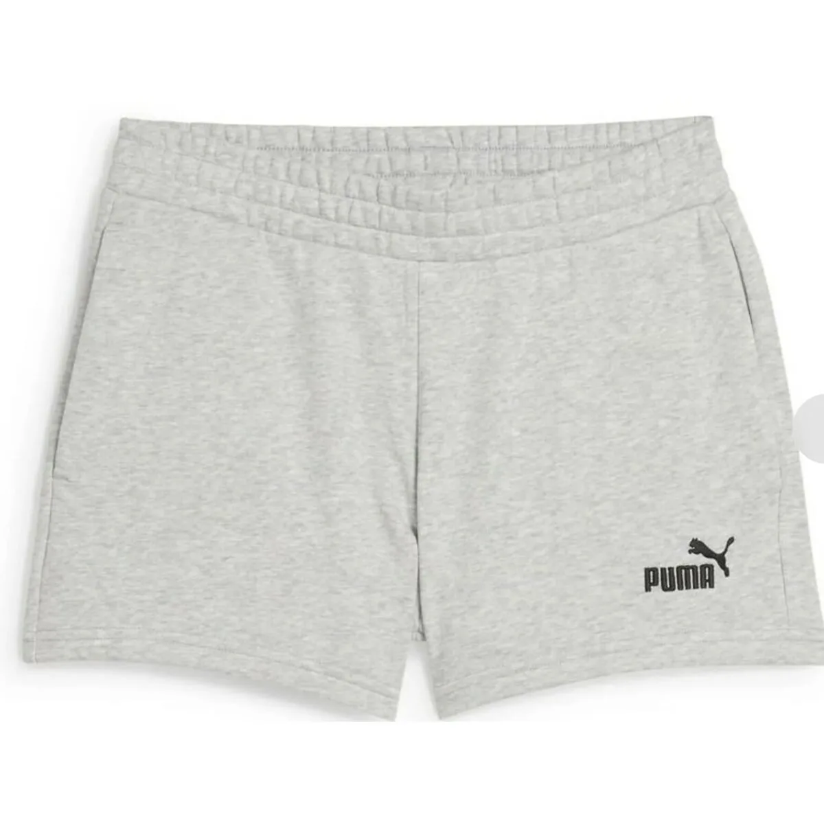 PANTALÓN CORTO DEPORTIVO PUMA ESS SMALL NO. 1 LOGO 4'' SHORTS TR GRIS