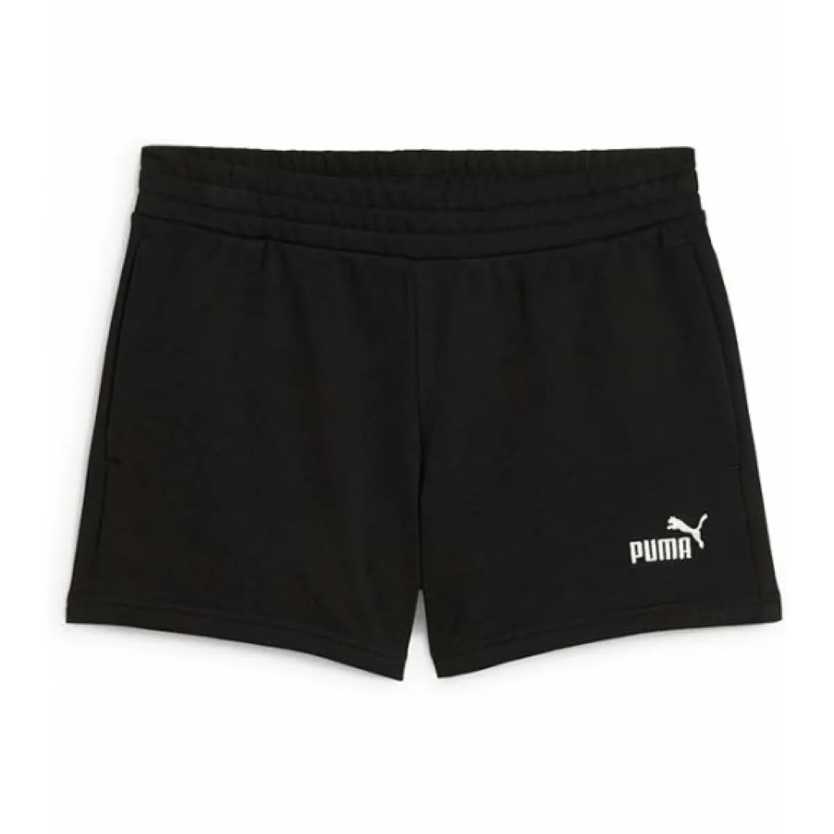 PANTALÓN CORTO DEPORTIVO PUMA ESS SMALL NO. 1 LOGO 4'' SHORTS TR NEGRO