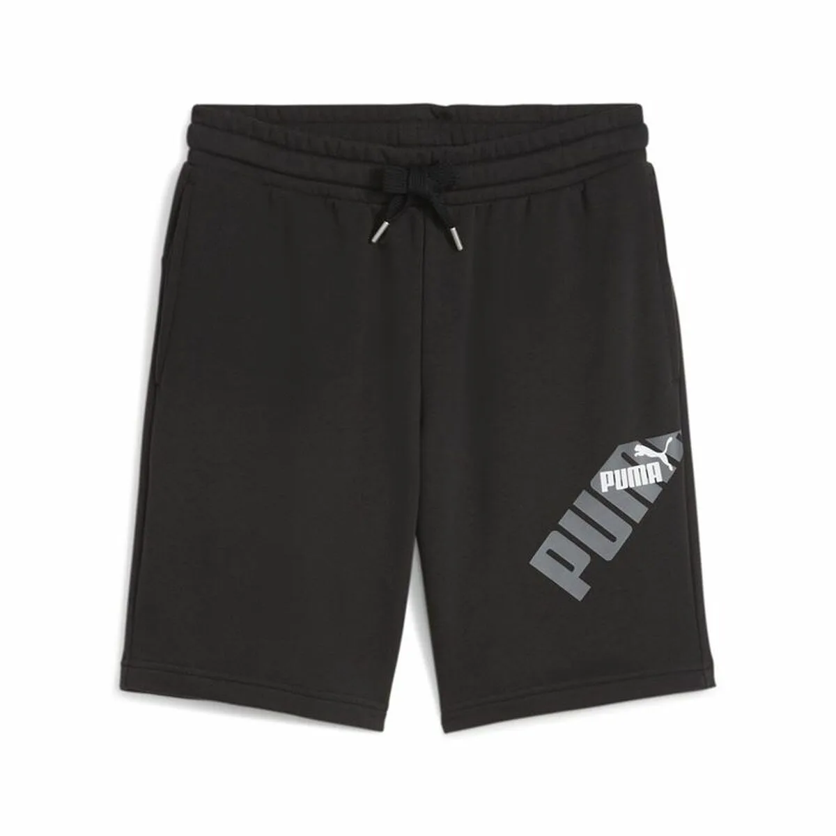 PANTALÓN CORTO DEPORTIVO PUMA POWER GRAPHIC NEGRO