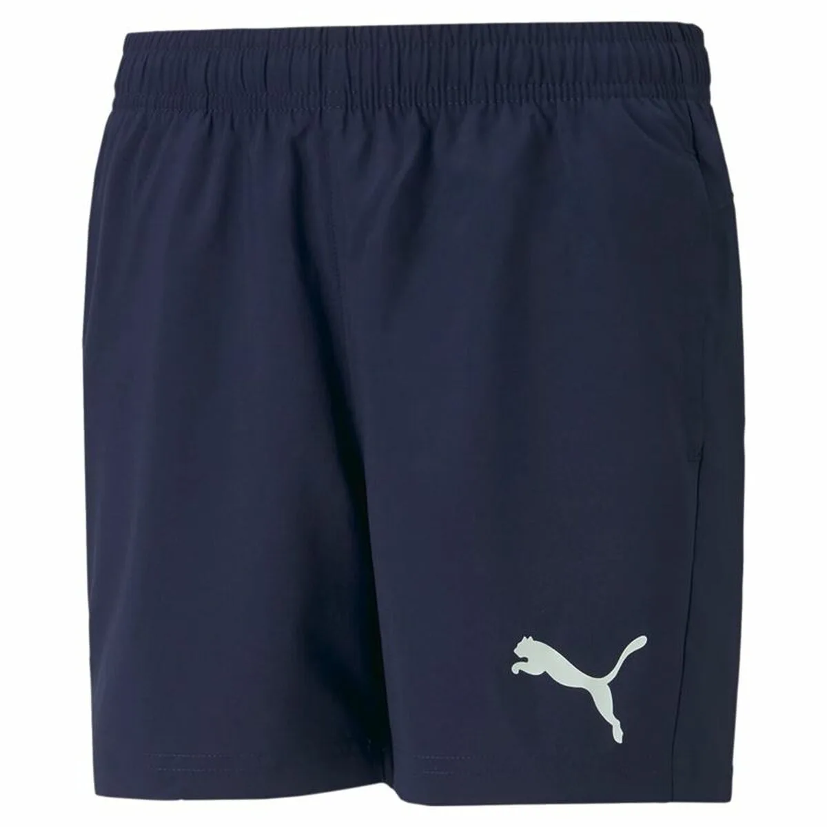 PANTALONES CORTOS INFANTILES PUMA ACTIVE  AZUL
