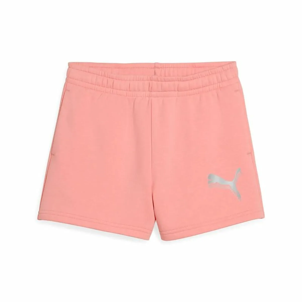 PANTALONES CORTOS INFANTILES PUMA ESSENTIALS ROSA