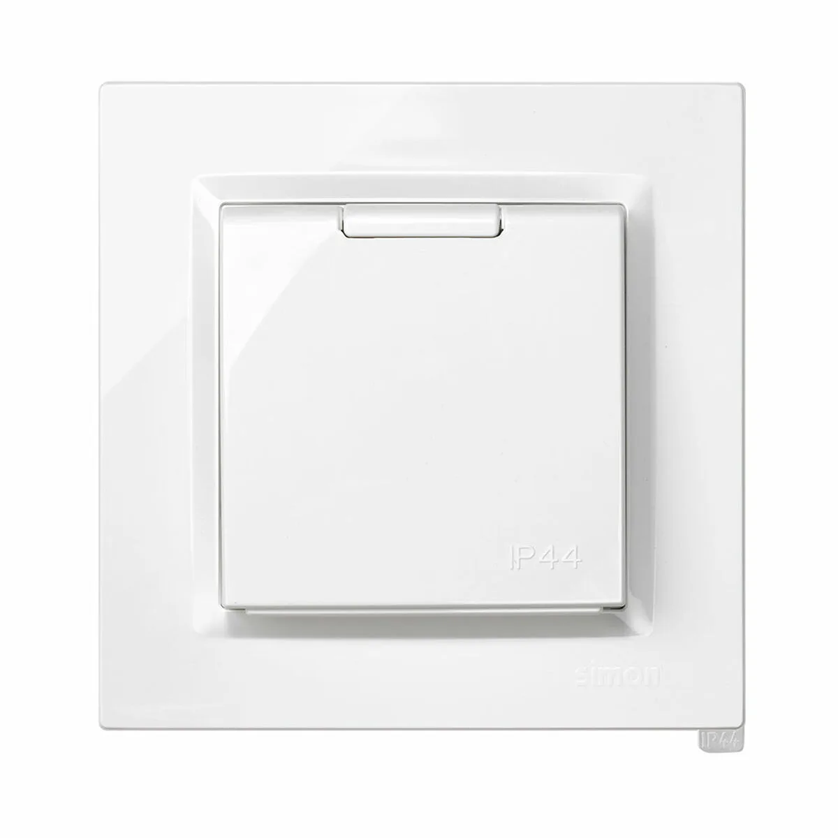 BASE DE ENCHUFE SIMON 2P+T MONOBLOC PLÁSTICO 230 V 16 A TIPO F