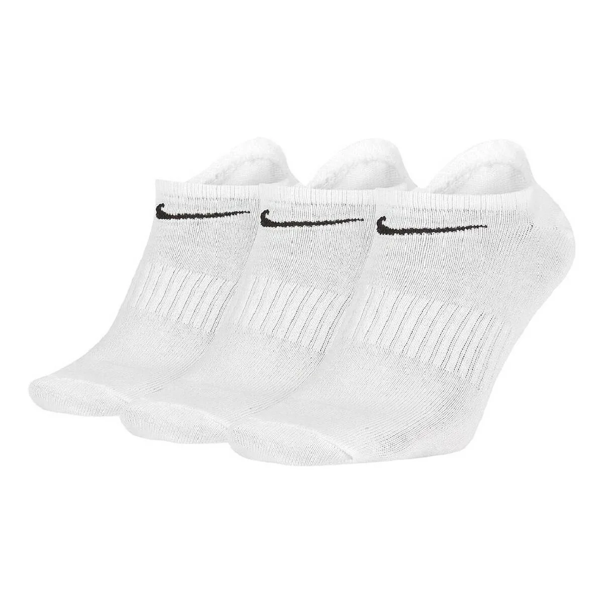 CALCETINES TOBILLEROS DEPORTIVOS NIKE EVERYDAY LIGHTWEIGHT SX7678 010 BLANCO