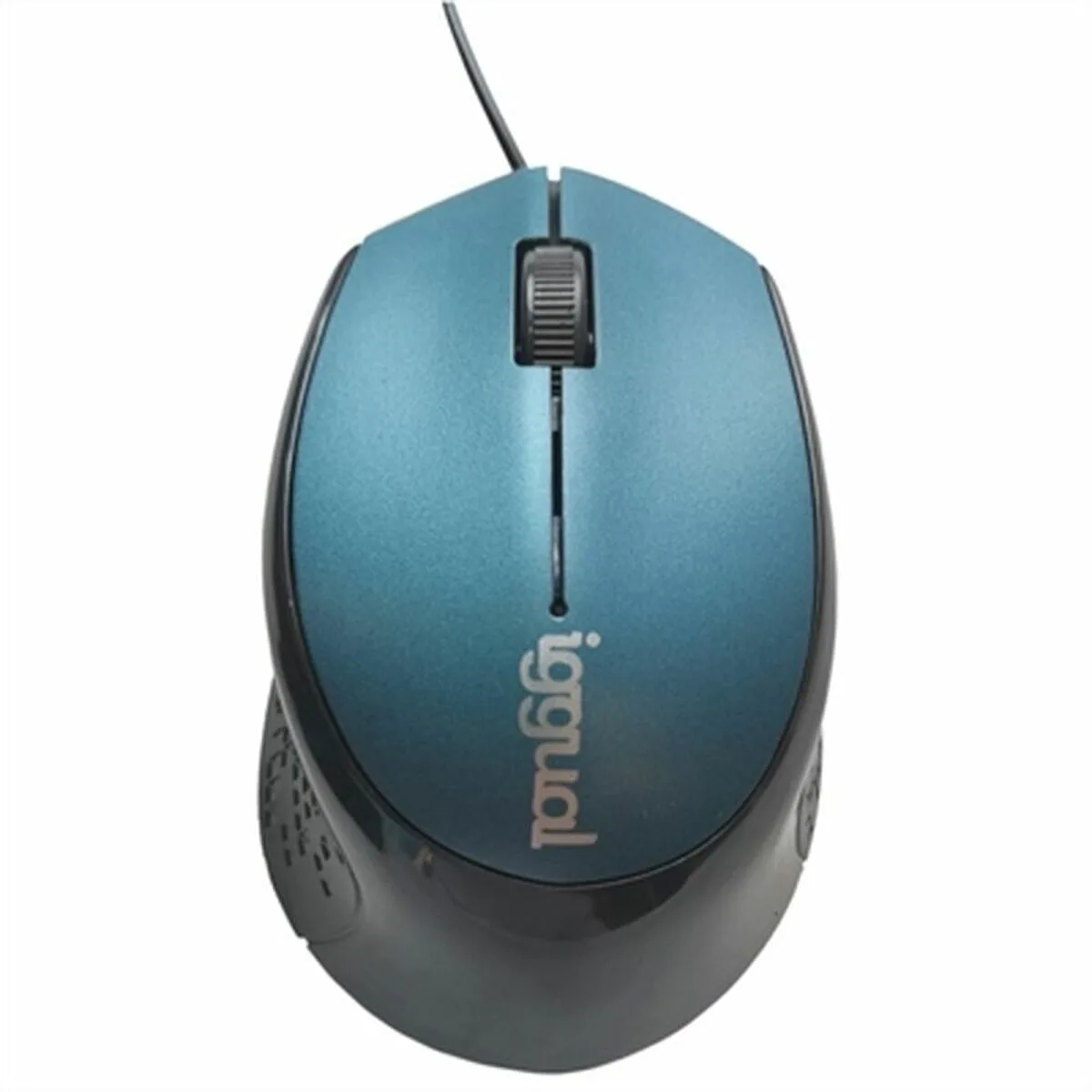 RATÓN IGGUAL COM-ERGONOMIC-R 800 DPI AZUL NEGRO/AZUL