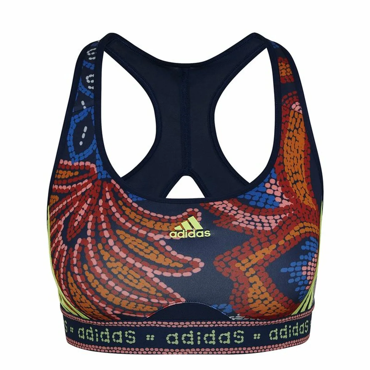 SUJETADOR DEPORTIVO ADIDAS FARM RIO AZUL MARINO