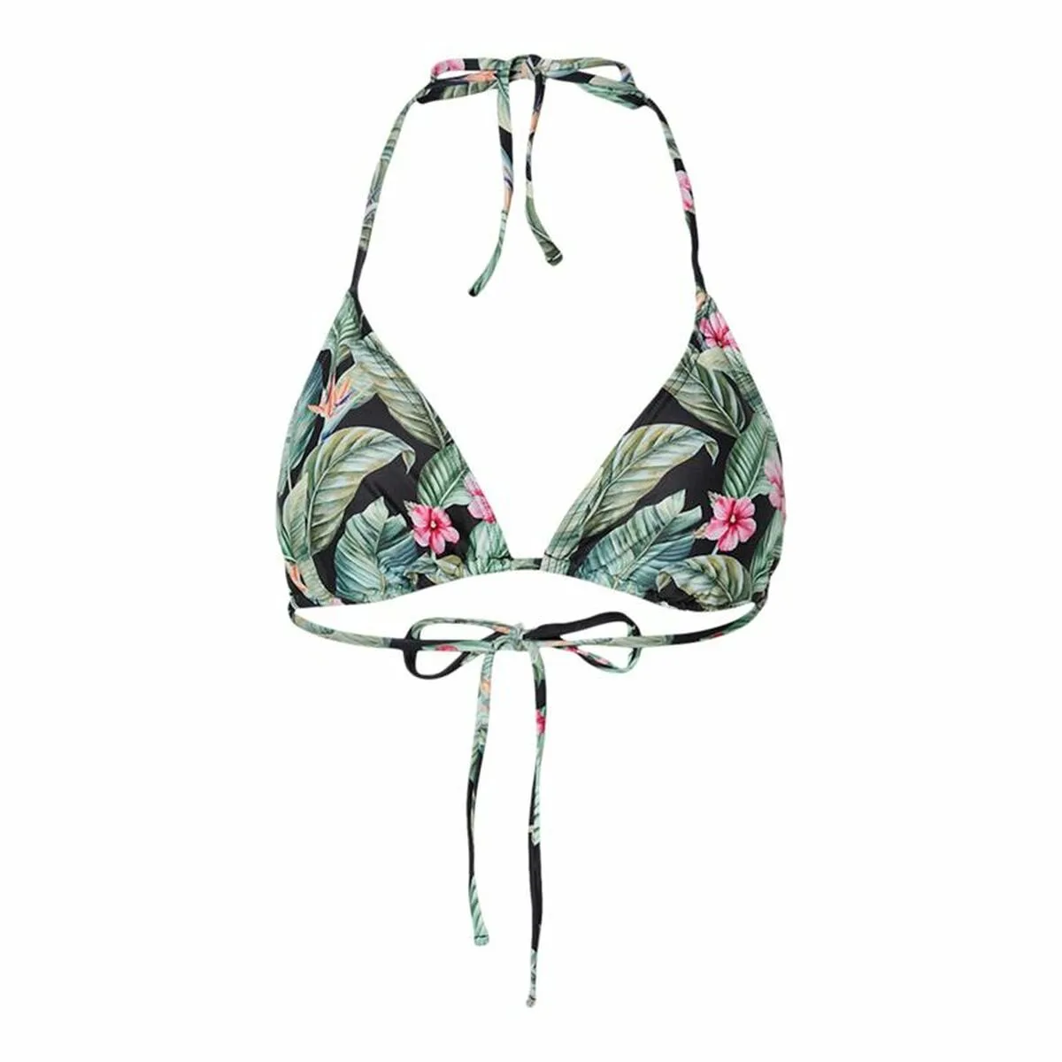 SUJETADOR PIECES PCBAOMI TRIANGLE BC VERDE BIKINI