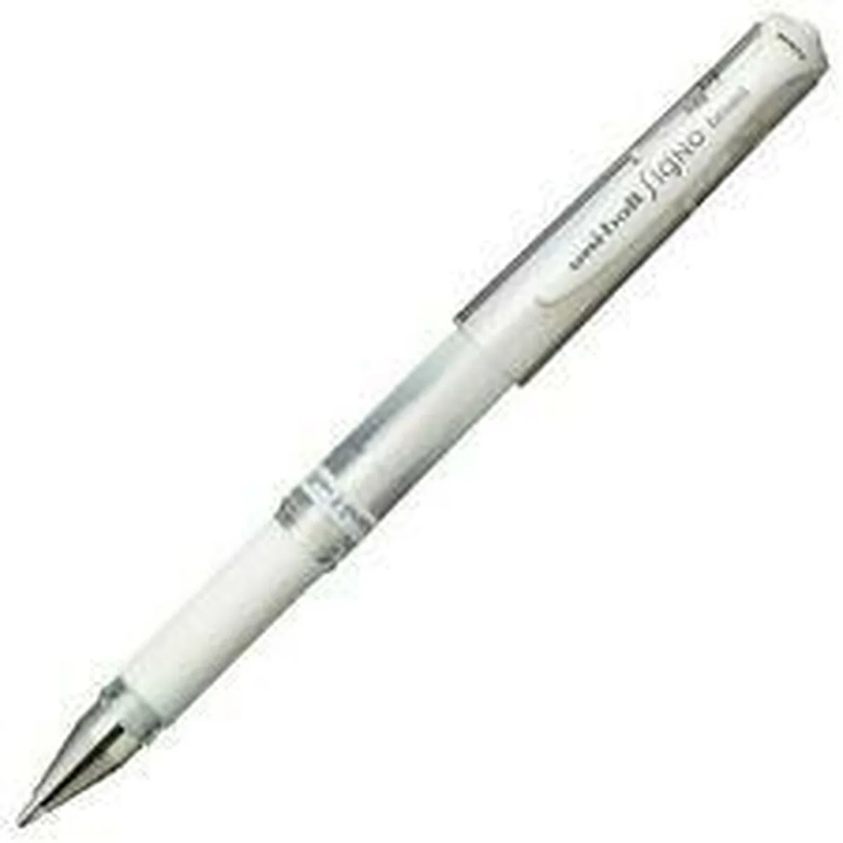 BOLIGRAFO DE TINTA LÍQUIDA UNI-BALL SIGNO BROAD UM-153 W BLANCO 0,6 MM (12 PIEZAS)