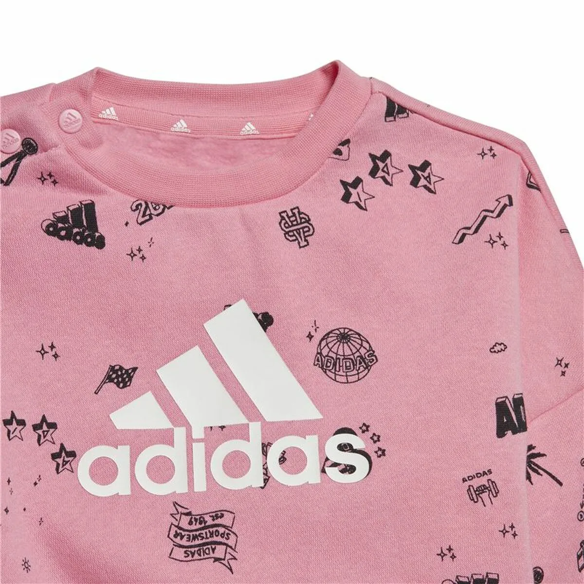 CHÁNDAL INFANTIL ADIDAS I BLUV Q3 CSET SALMÓN