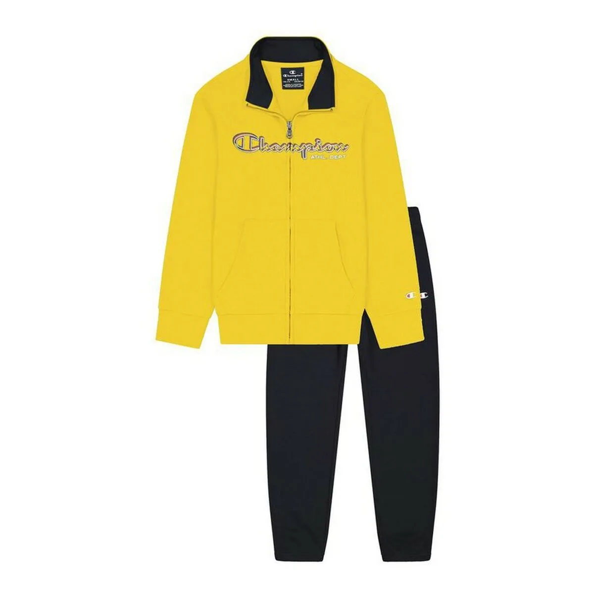 CHÁNDAL INFANTIL CHAMPION FULL ZIP BOY  AMARILLO