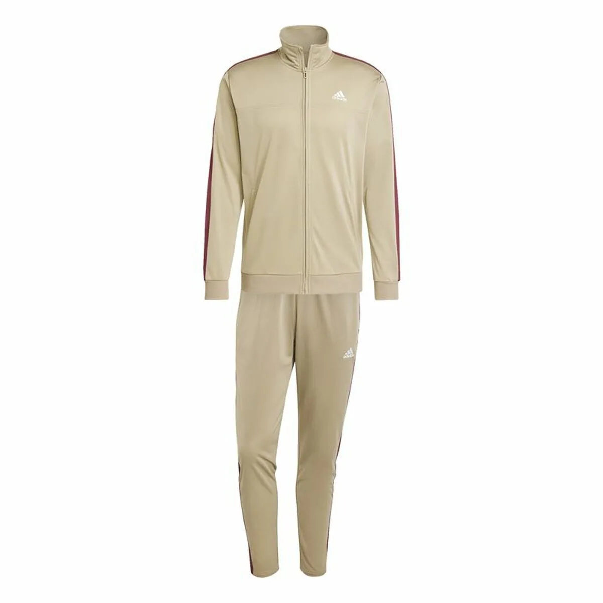 CHÁNDAL ADIDAS SPW SMALL LOGO TRICOT COLORBLOCK BEIGE HOMBRE