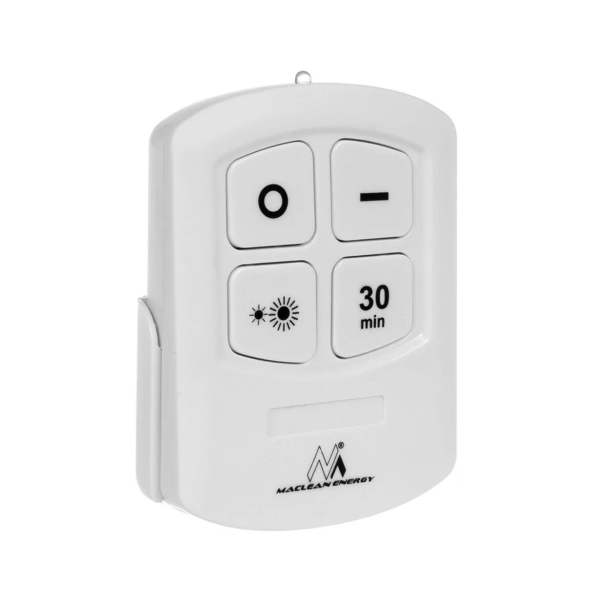 LÁMPARA DE TECHO MACLEAN MCE165 BLANCO NO PLÁSTICO