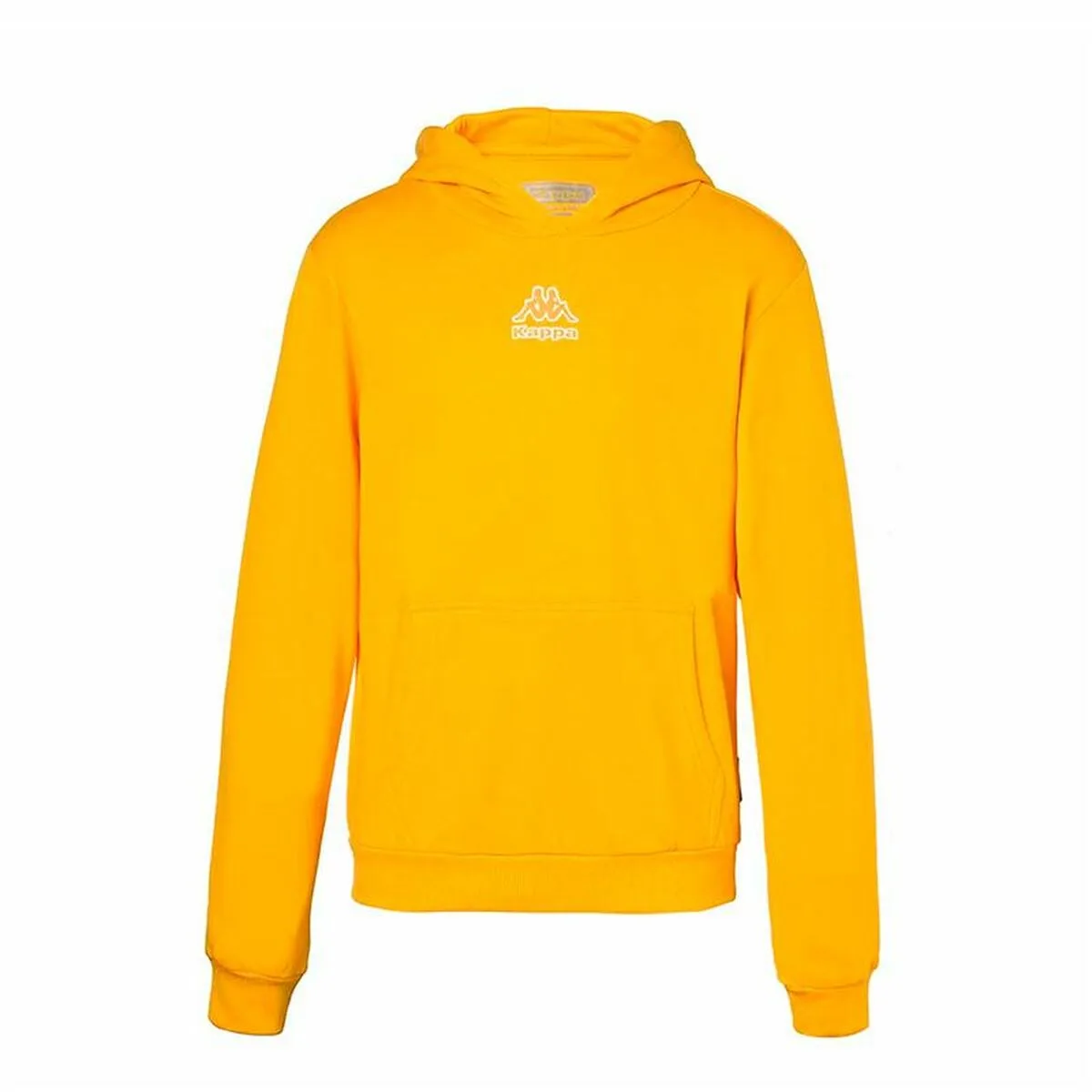 SUDADERA CON CAPUCHA NIÑO KAPPA 8031F0079 AMARILLO