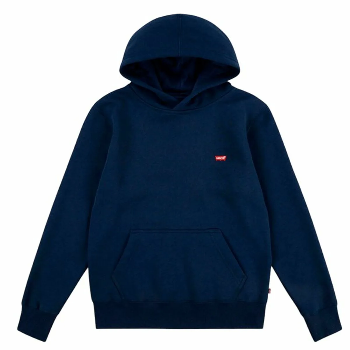 SUDADERA CON CAPUCHA NIÑO LEVI'S LVB MINI BATWING AZUL OSCURO
