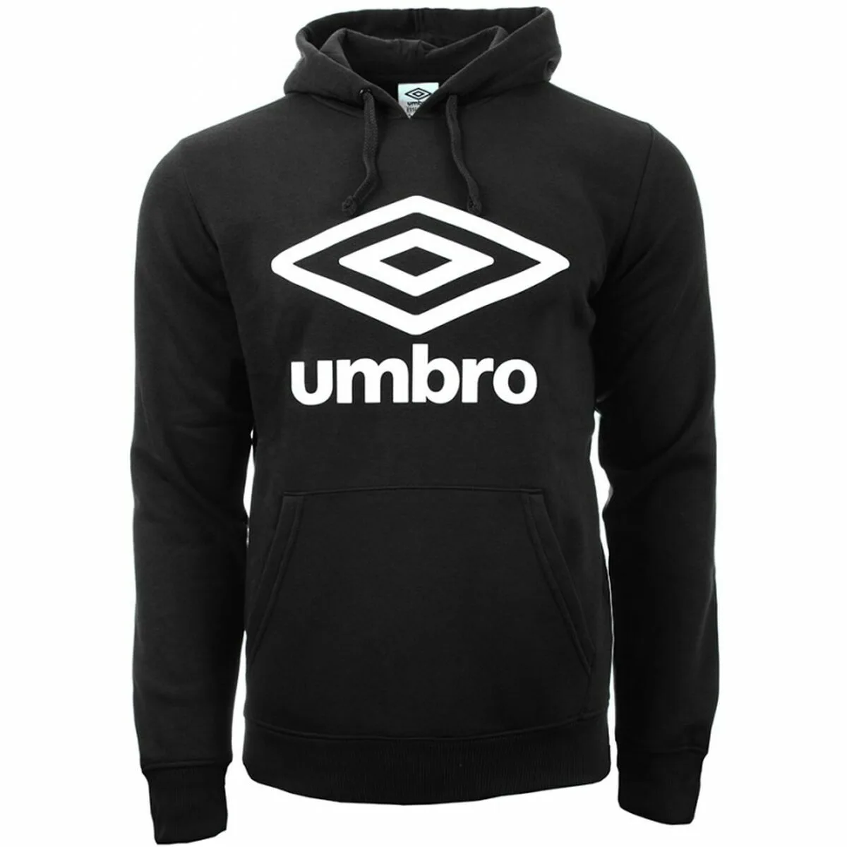 SUDADERA CON CAPUCHA NIÑO UMBRO  LOGO OH NEGRO